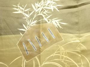 アンティーク　稲に鳴子模様男物長襦袢